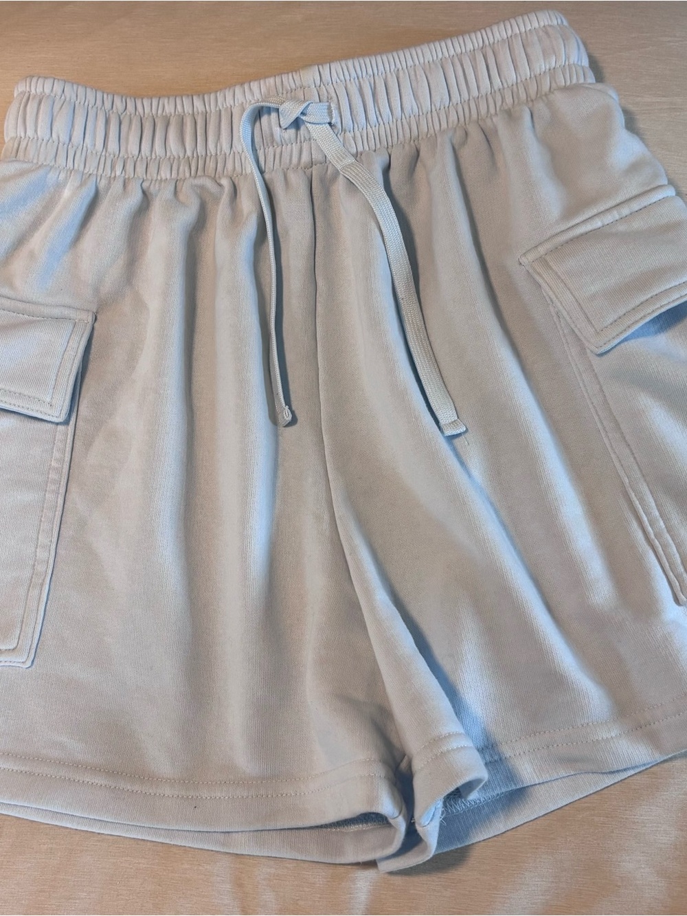 NWOT Wild Fable Light Blue Athletic Cargo Shorts